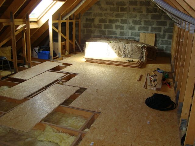 Quel type d'OSB pour plancher combles ?