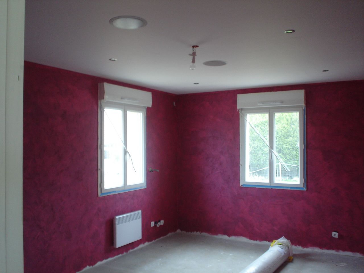 Peinture dans la chambre